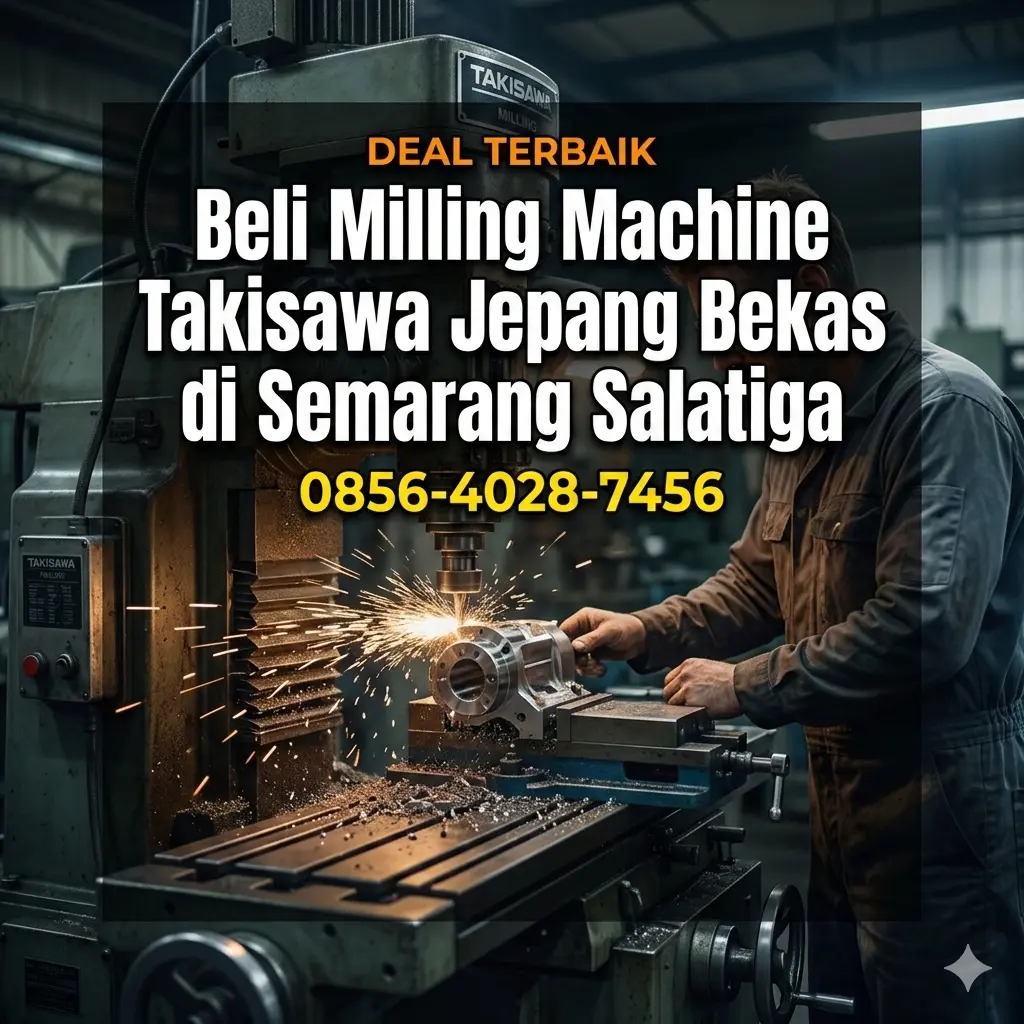 Deal Terbaik | 0856-4028-7456 - Beli Milling Machine Takisawa Jepang Bekas di Semarang Salatiga