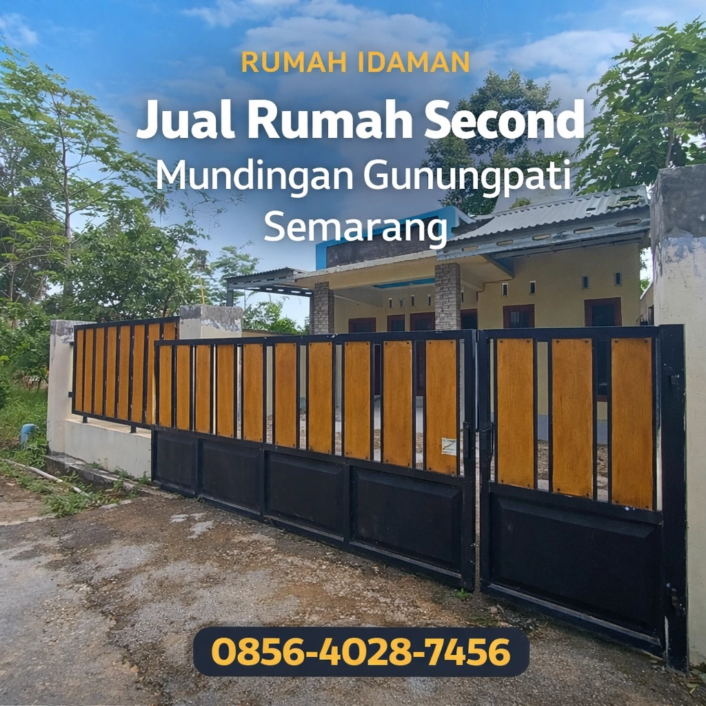 Rumah Idaman | 0856-4028-7456 Jual Rumah Second di Mundingan Gunungpati Semarang - Rumah Property ID