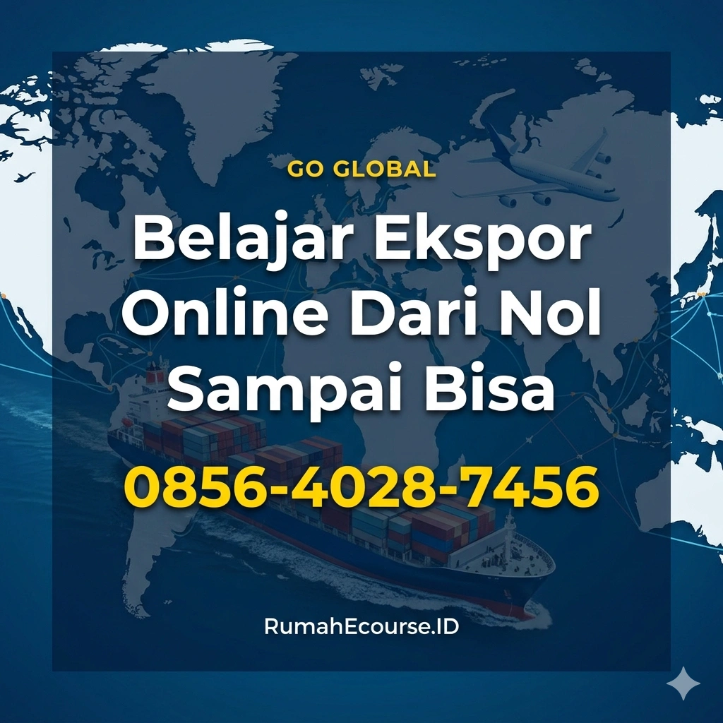 Go Global | 0856-4028-7456 Belajar Ekspor Online Dari Nol Sampai Bisa - HOW TO BE EXPORTER