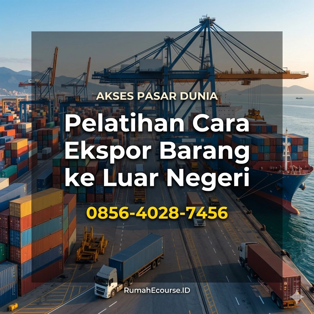 Akses Pasar Dunia | 0856-4028-7456 Pelatihan Cara Ekspor Barang Ke Luar Negeri - HOW TO BE EXPORTER