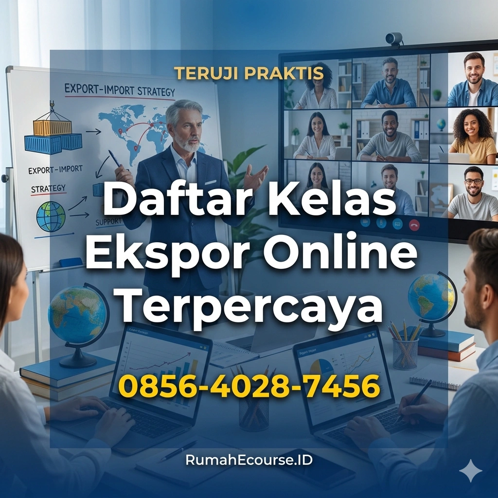 Teruji Praktis | 0856-4028-7456 Daftar Kelas Ekspor Online Terpercaya - HOW TO BE EXPORTER