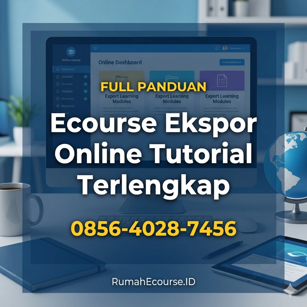 Full Panduan | 0856-4028-7456 Ecourse Ekspor Online Tutorial Terlengkap - HOW TO BE EXPORTER