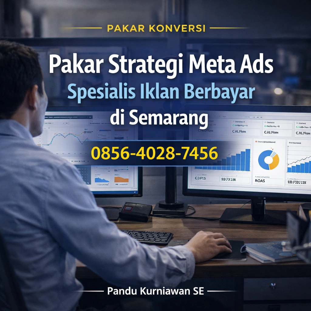 Pakar Konversi | 0856-4028-7456 Pakar Strategi Meta Ads Spesialis Iklan Berbayar di Kota Semarang - Pandu Kurniawan SE