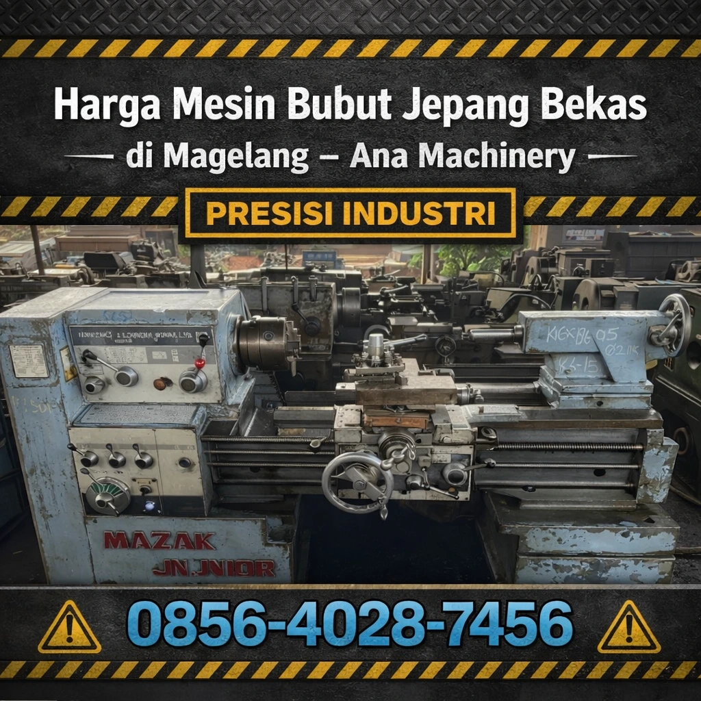 PRESISI INDUSTRI | 0856-4028-7456 | Harga Mesin Bubut Jepang Bekas di Magelang – Ana Machinery