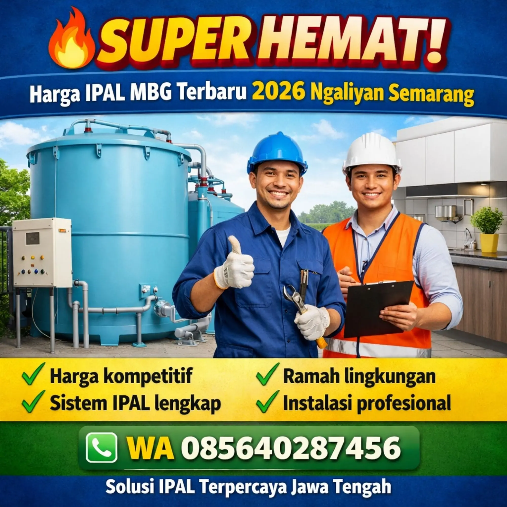Jual IPAL MBG Daerah Semarang