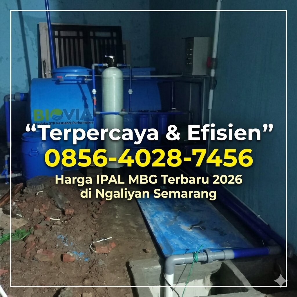 (1) Harga IPAL MBG Terbaru 2026 di Ngaliyan Semarang