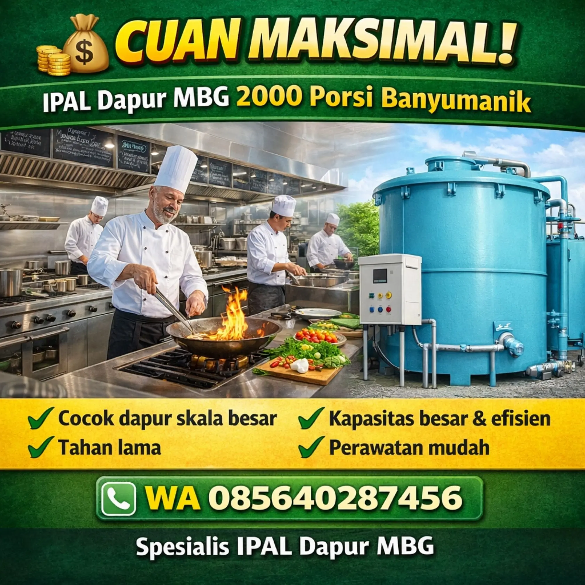 Jual IPAL MBG Daerah Semarang