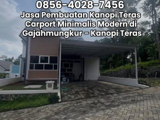 (2) Jasa Pembuatan Kanopi Teras Carport Minimalis Modern di Gajahmungkur