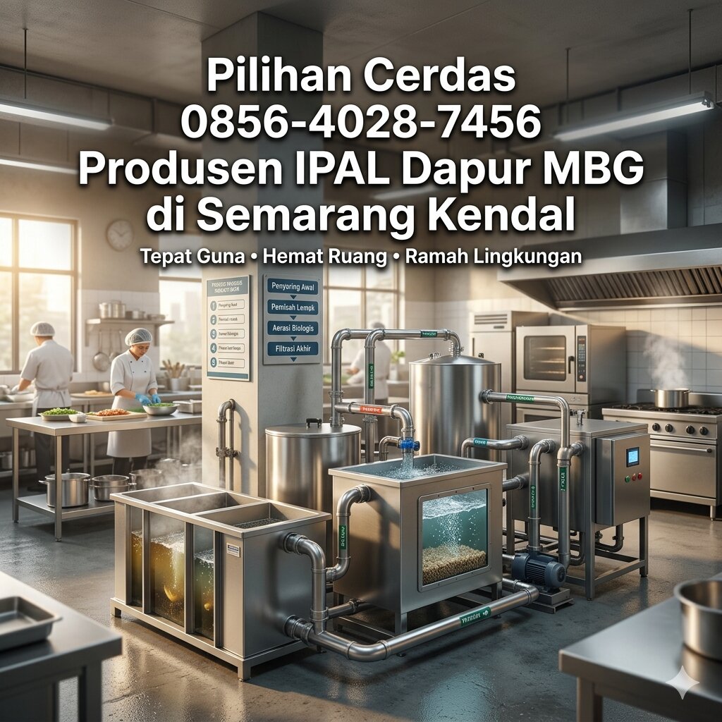 (2) Produsen IPAL Dapur MBG di Semarang Kendal