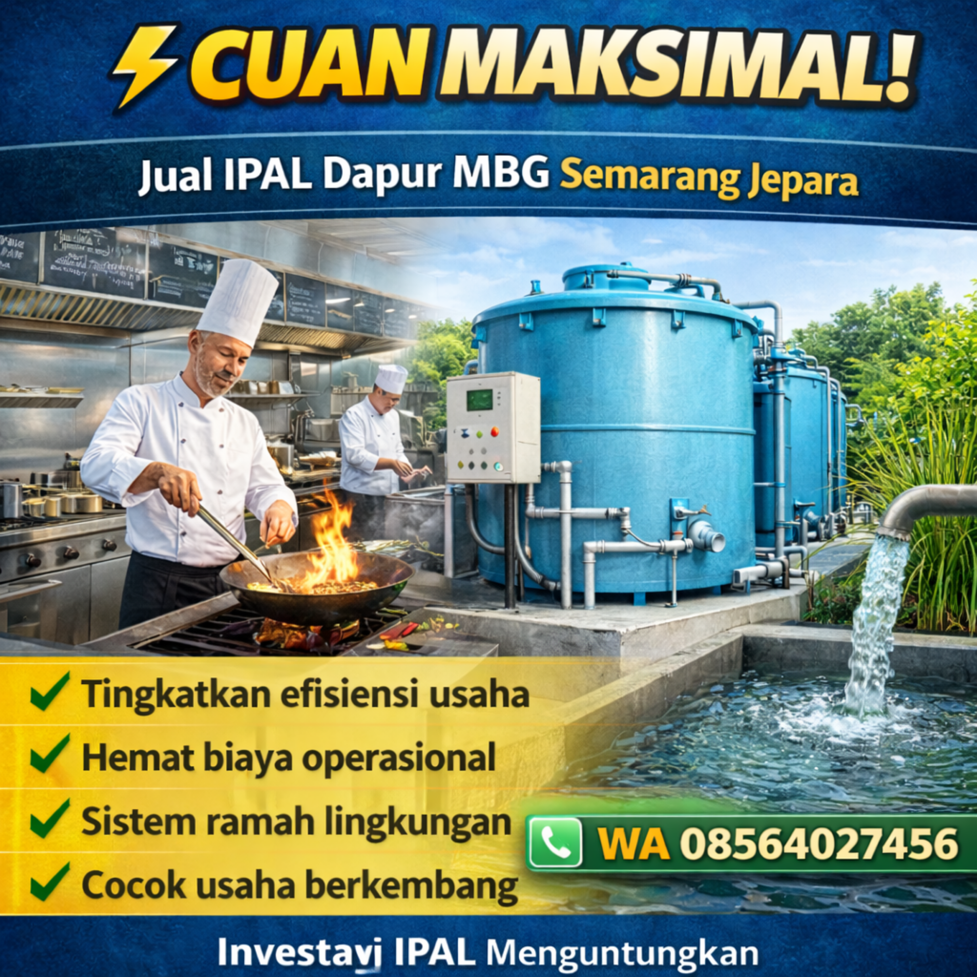 Jual IPAL MBG