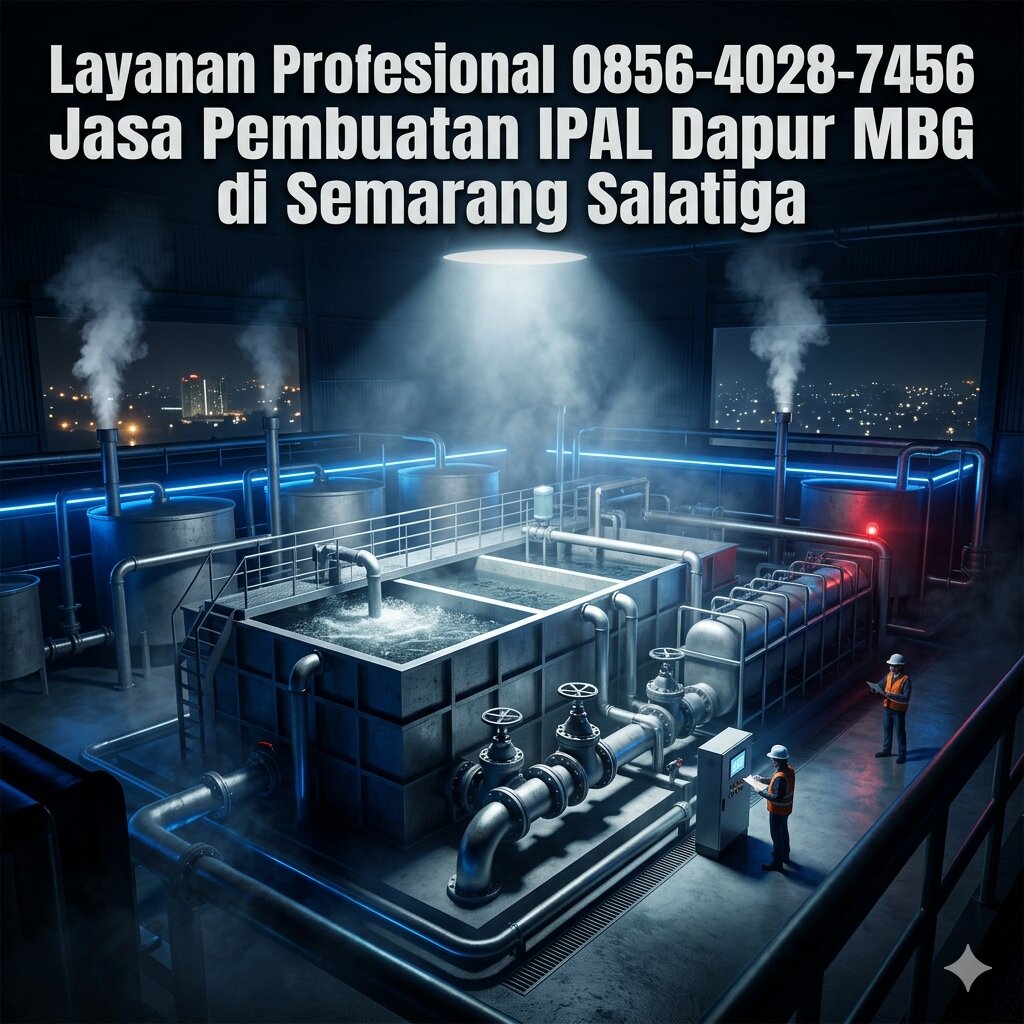 (5) Jasa Pembuatan IPAL Dapur MBG di Semarang Salatiga