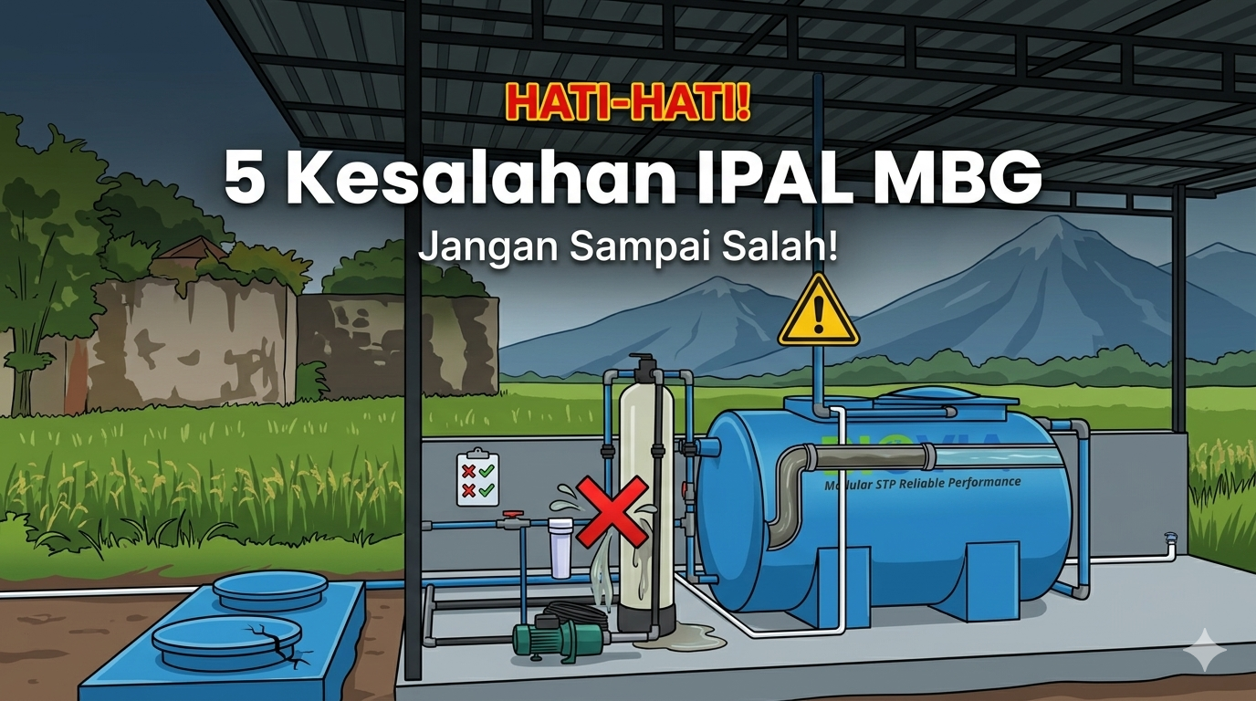 5 Kesalahan Fatal dalam Instalasi IPAL MBG yang Harus Dihindari