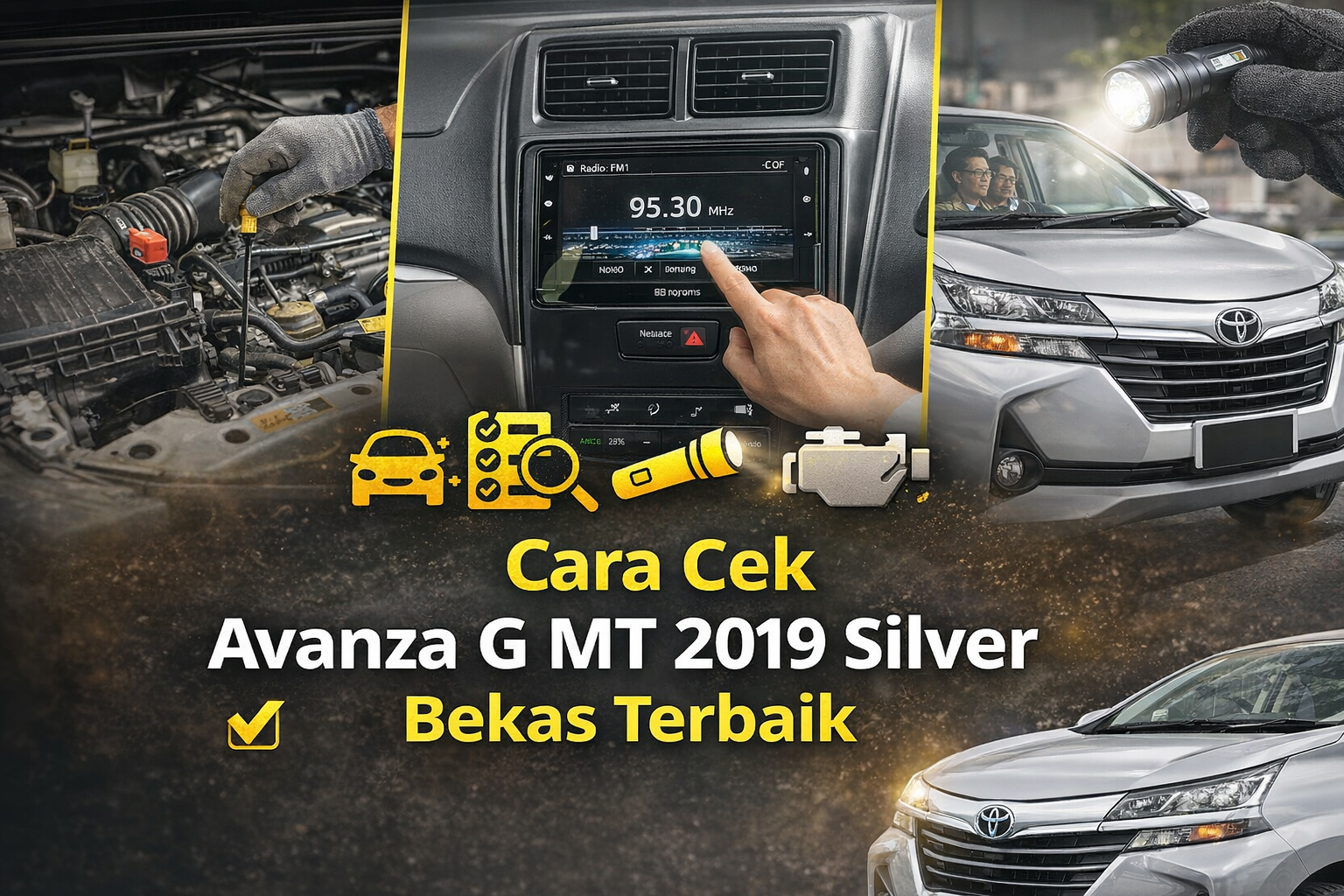 “Cara Cek Avanza G MT 2019 Silver Bekas Terbaik”