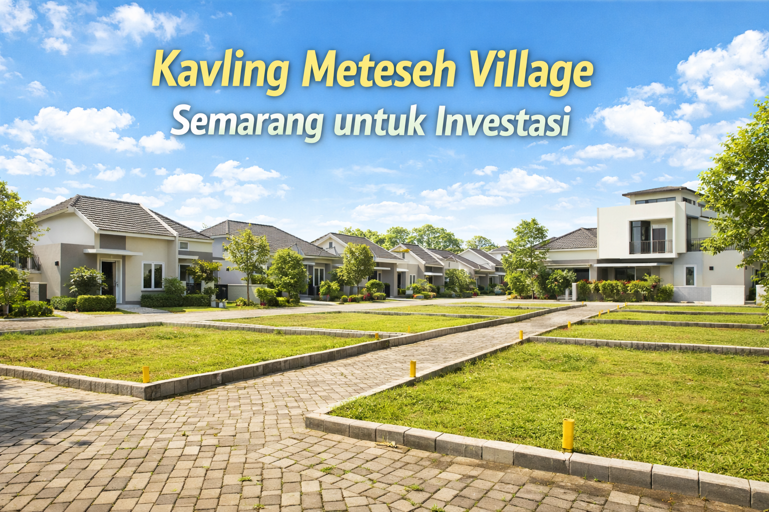 Kavling Meteseh Village Semarang untuk Investasi