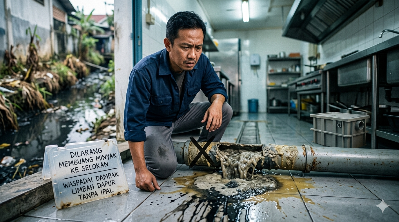 Dampak Limbah Dapur Tanpa IPAL bagi Bisnis & Lingkungan