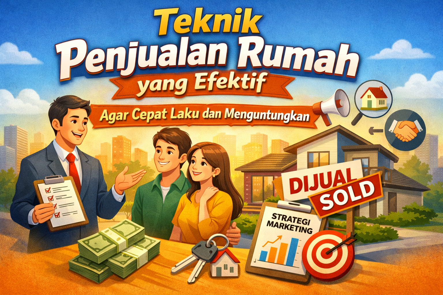 Teknik Penjualan Rumah Cepat Laku di Pasar Properti