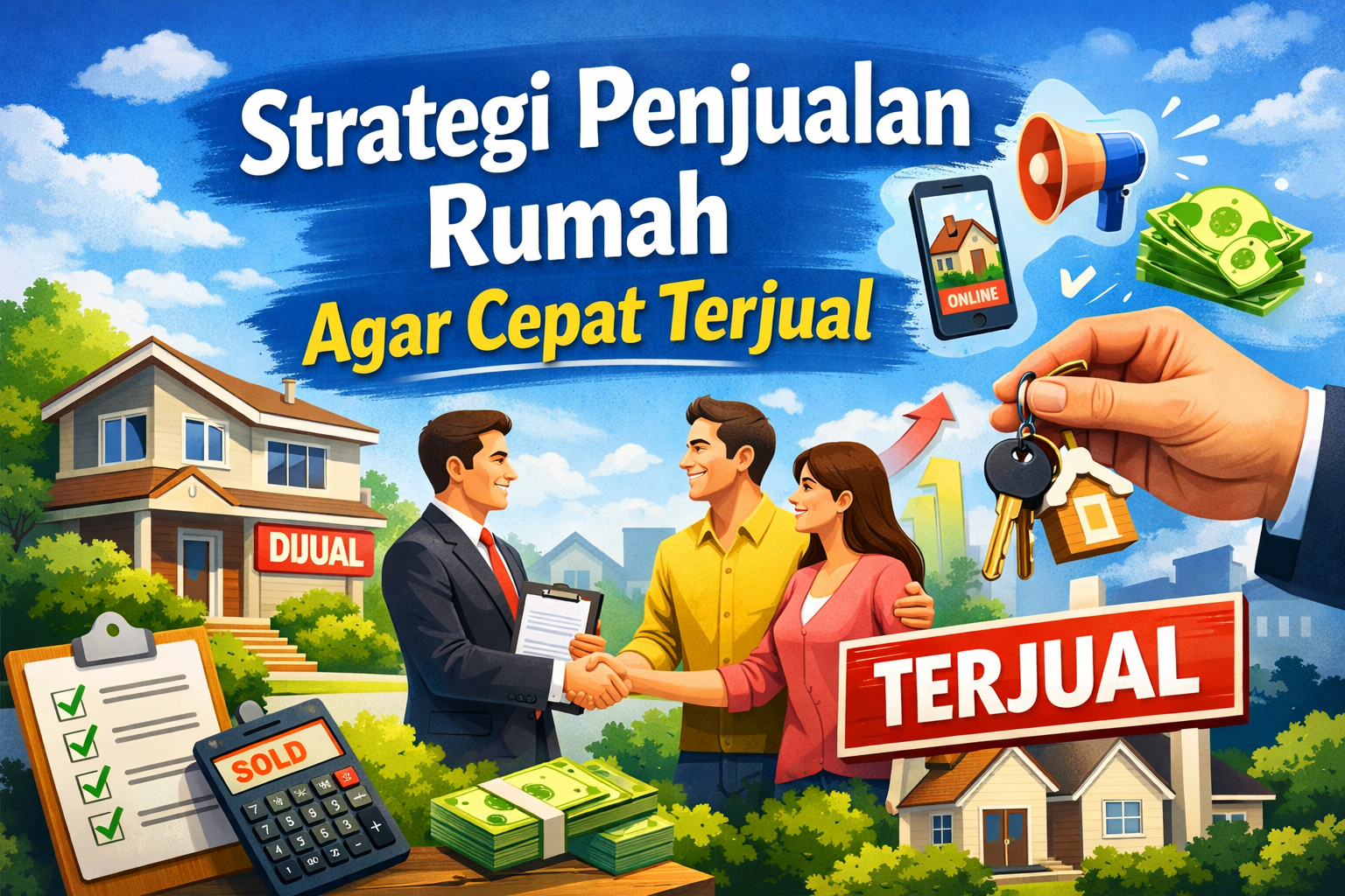 Strategi Penjualan Rumah Agar Cepat Terjual