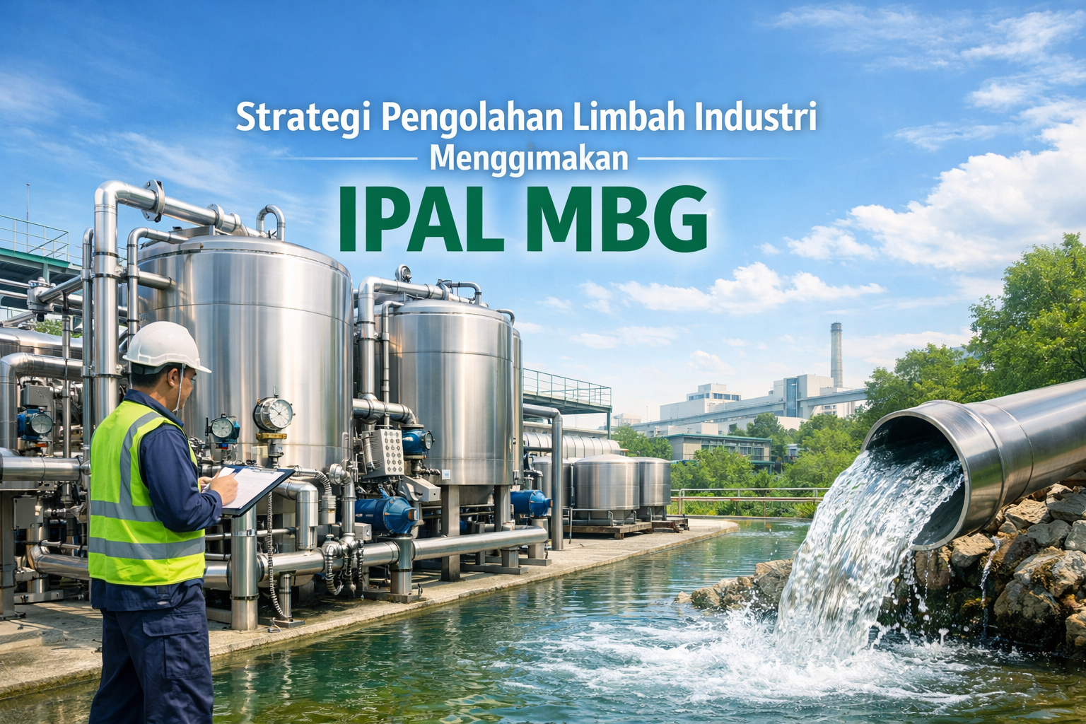 Strategi IPAL MBG untuk Limbah Industri Efektif