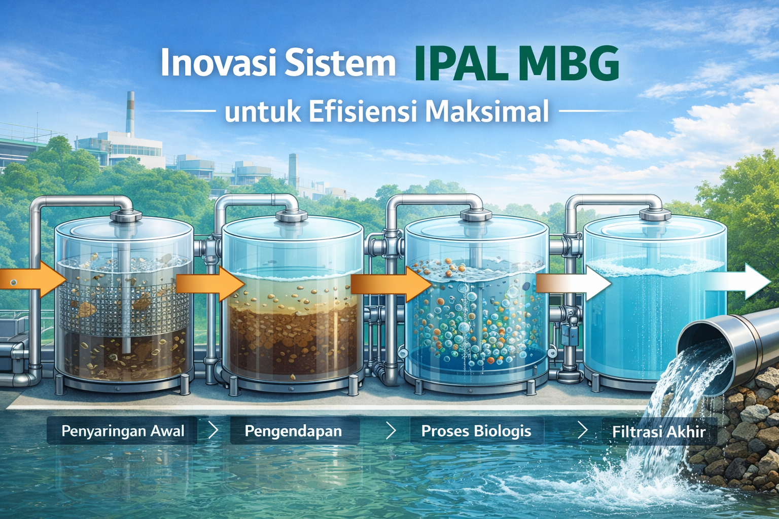 Inovasi IPAL MBG untuk Efisiensi Limbah Maksimal
