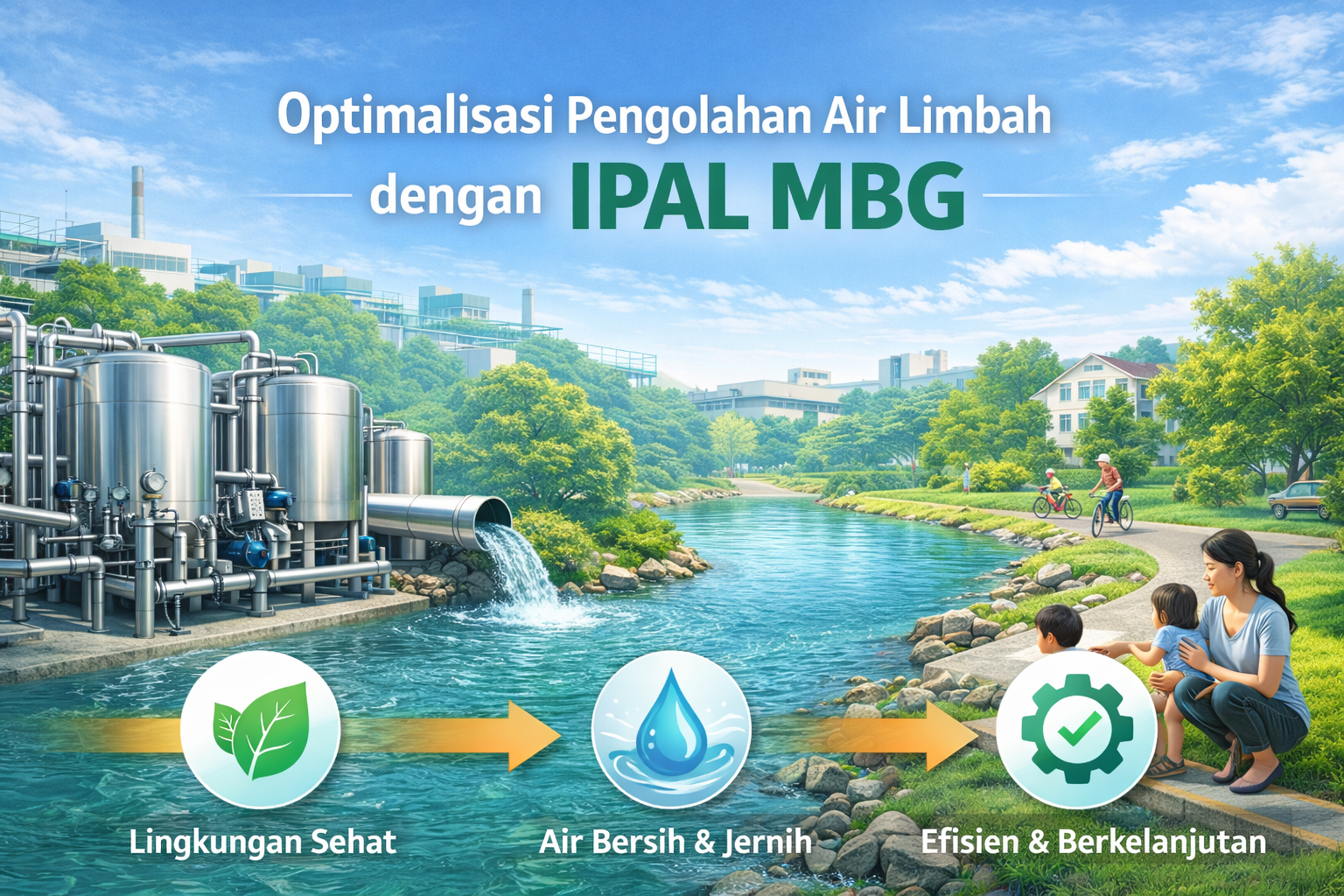 Optimalisasi IPAL MBG untuk Limbah Lebih Efisien