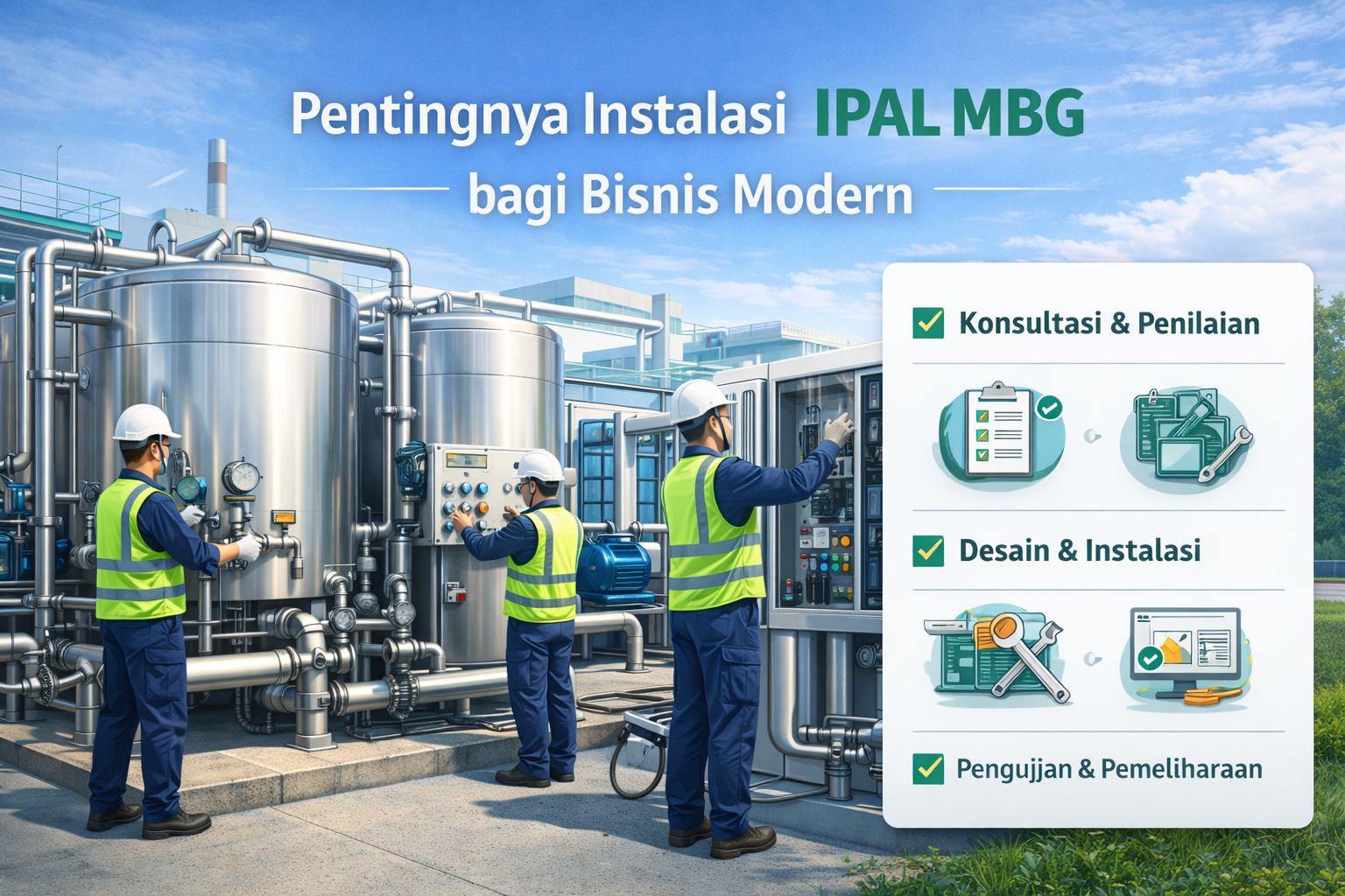 Pentingnya Instalasi IPAL MBG untuk Bisnis Modern