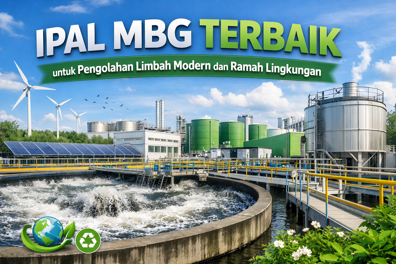 IPAL Mbg Terbaik untuk Pengolahan Limbah Modern