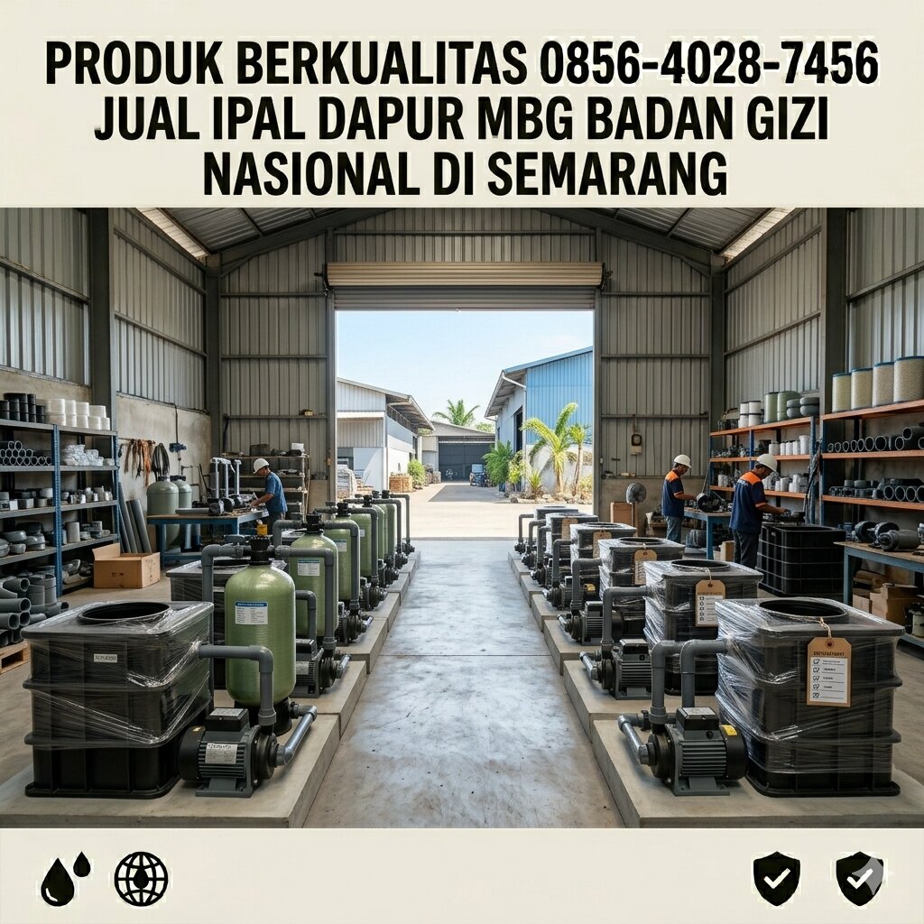Jual IPAL Dapur MBG Badan Gizi Nasional di Semarang (5)