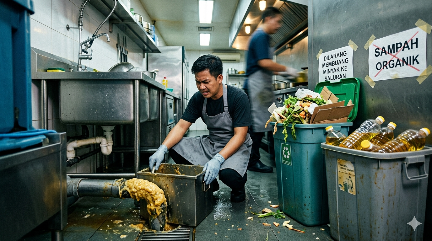 Kesalahan Fatal Pengolahan Limbah Dapur Pemilik Usaha