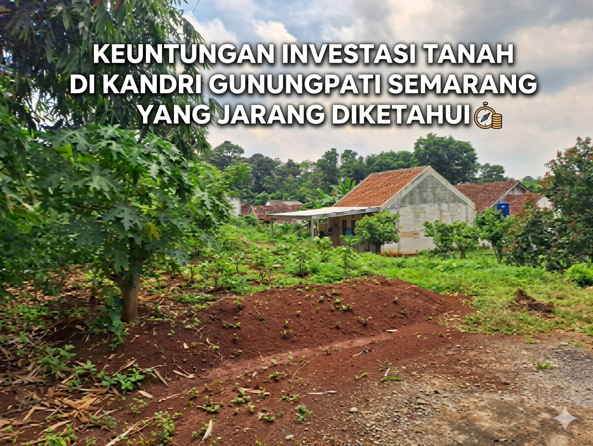 Keuntungan Investasi Tanah di Kandri yang Jarang Diketahui