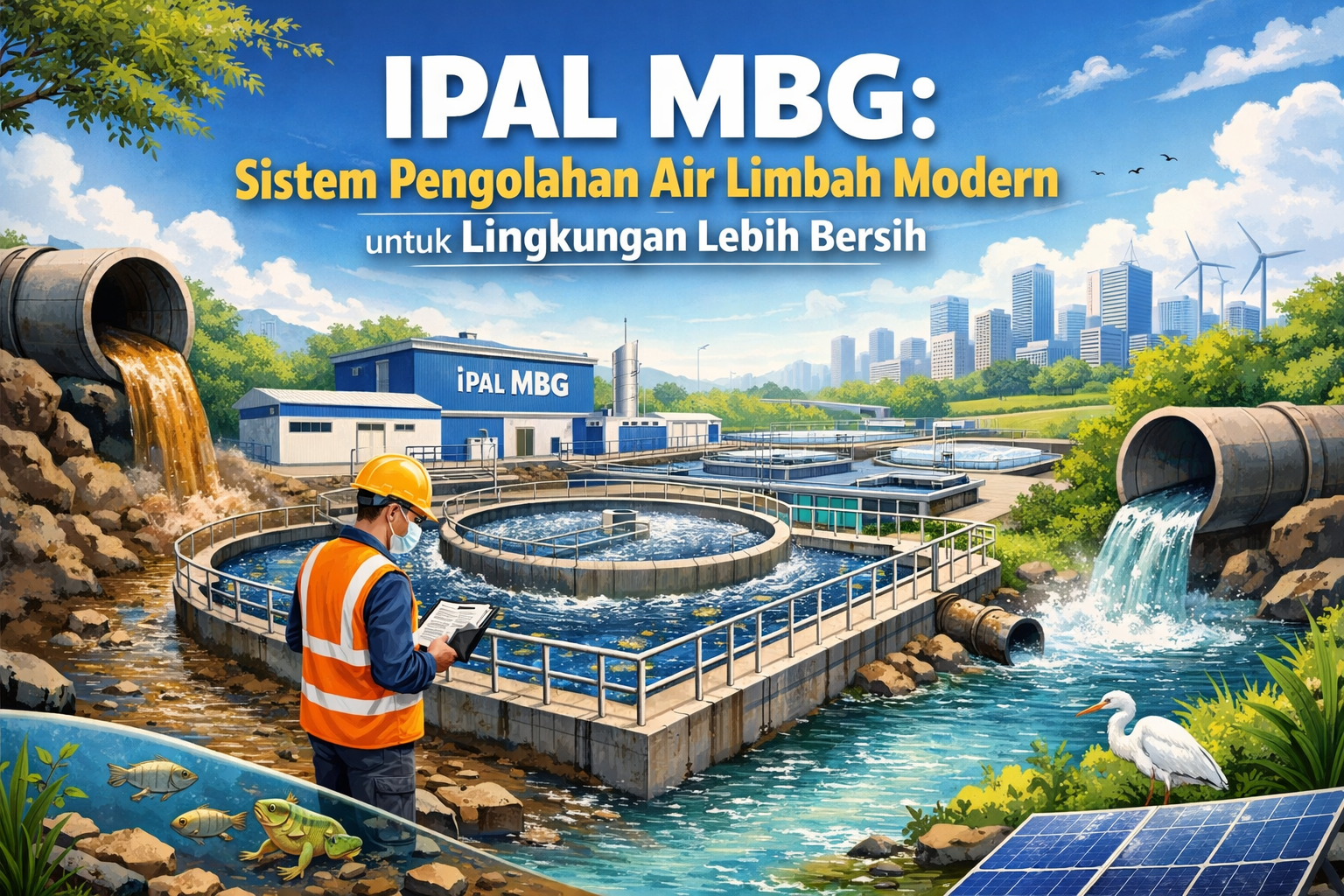 IPAL Mbg: Sistem Pengolahan Limbah Modern Terbaik
