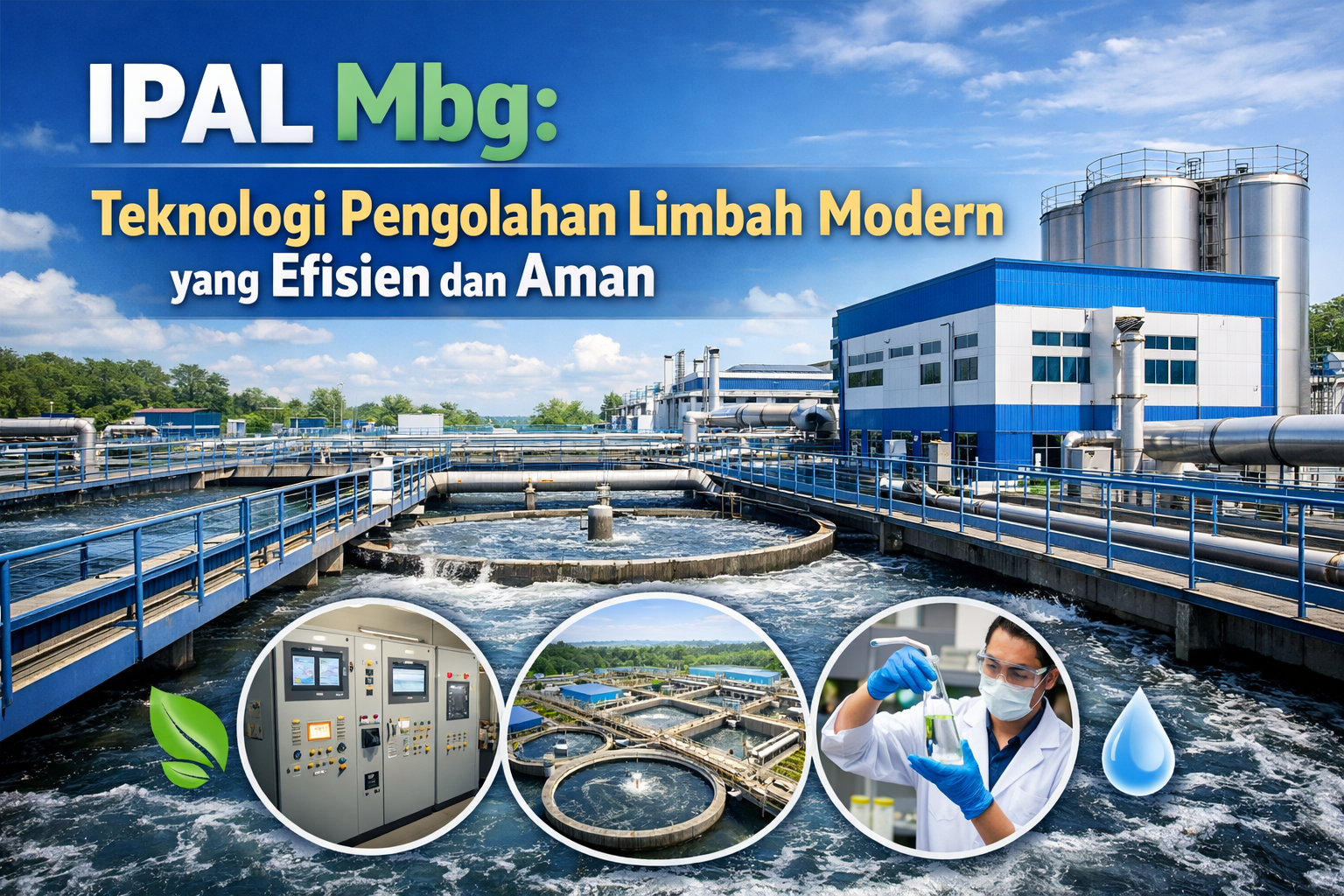IPAL Mbg Terbaik untuk Pengolahan Limbah