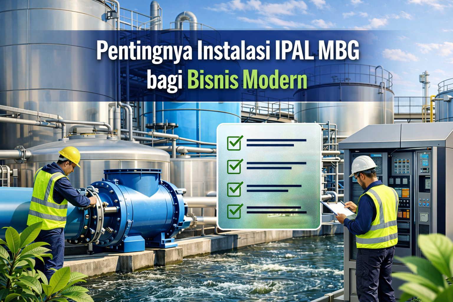 Transformasi Limbah Aman dengan IPAL Modern