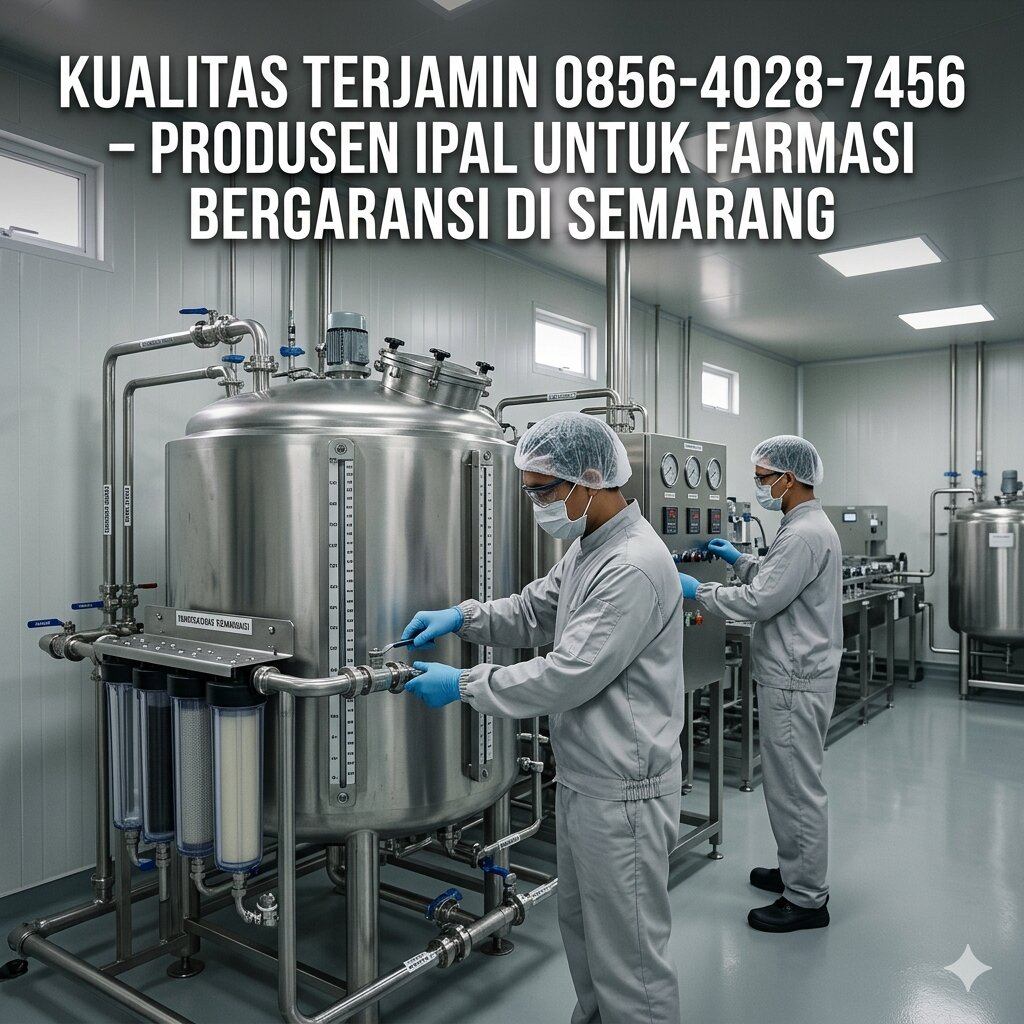 Produsen IPAL untuk Farmasi Bergaransi di Semarang (5)