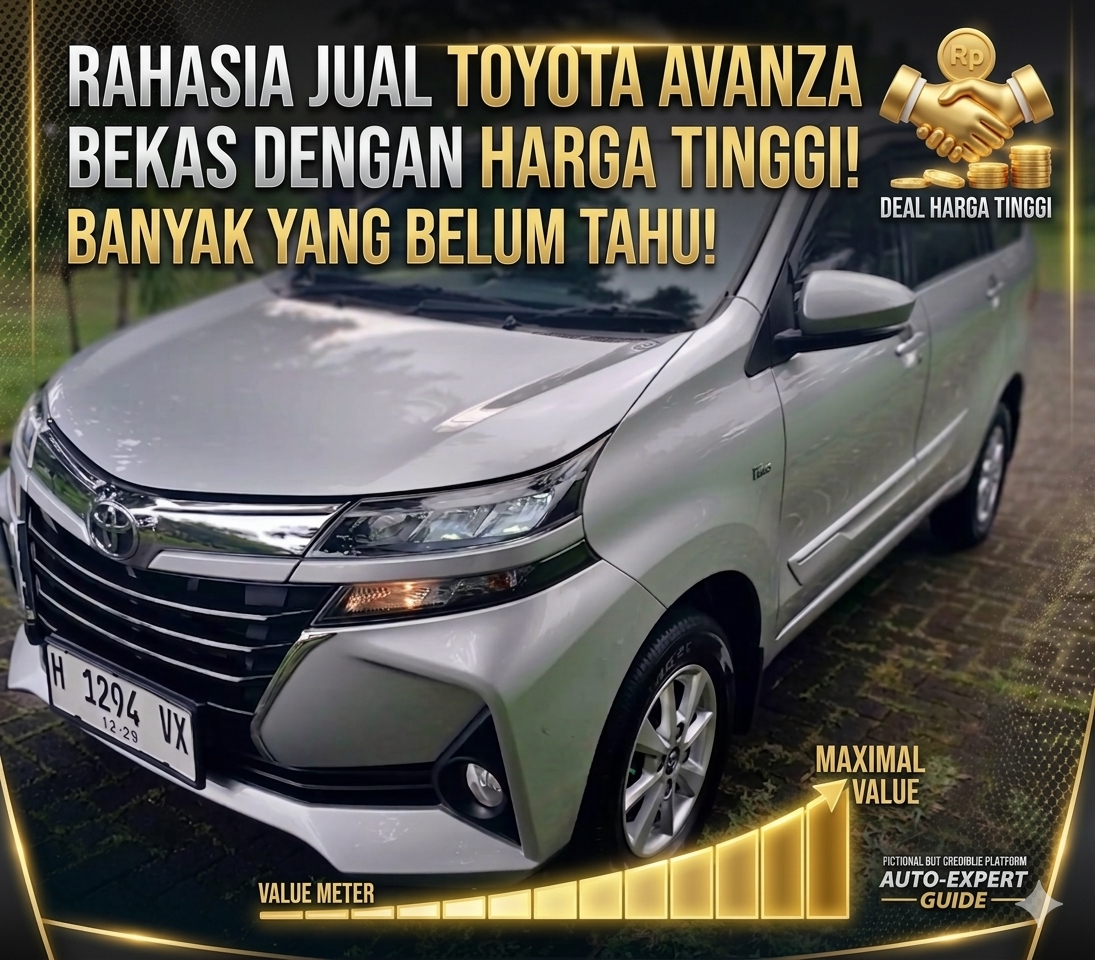 Rahasia Jual Toyota Avanza Bekas dengan Harga Tinggi!