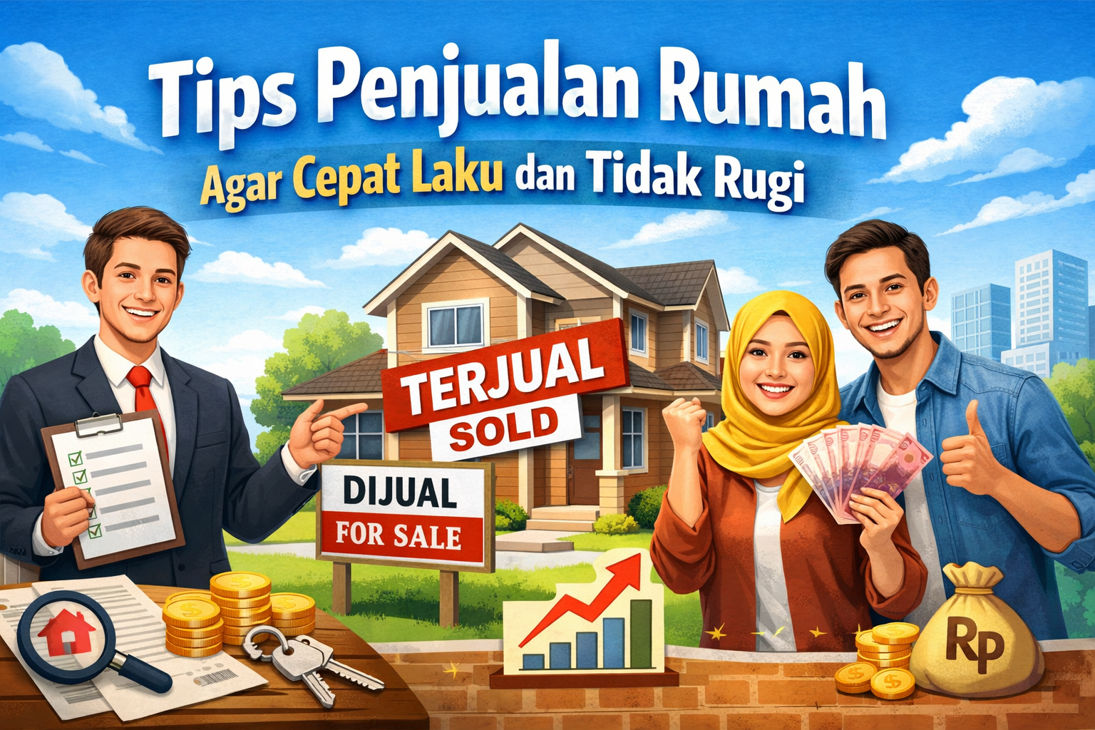 Tips Penjualan Rumah Cepat Laku di Pasar Properti