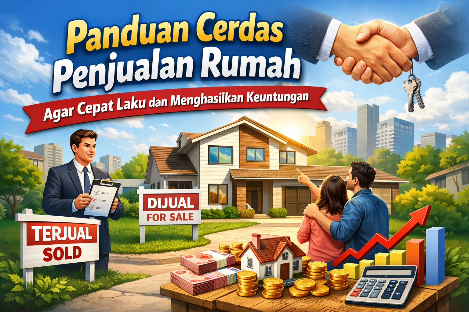 Panduan Cerdas Penjualan Rumah Cepat Laku & Untung