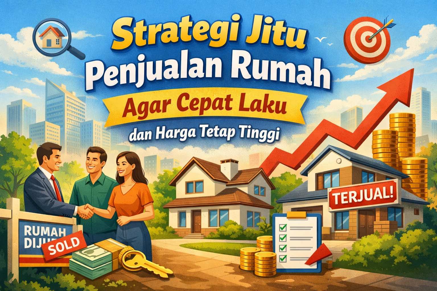 Strategi Jitu Penjualan Rumah Cepat Laku & Harga Tinggi