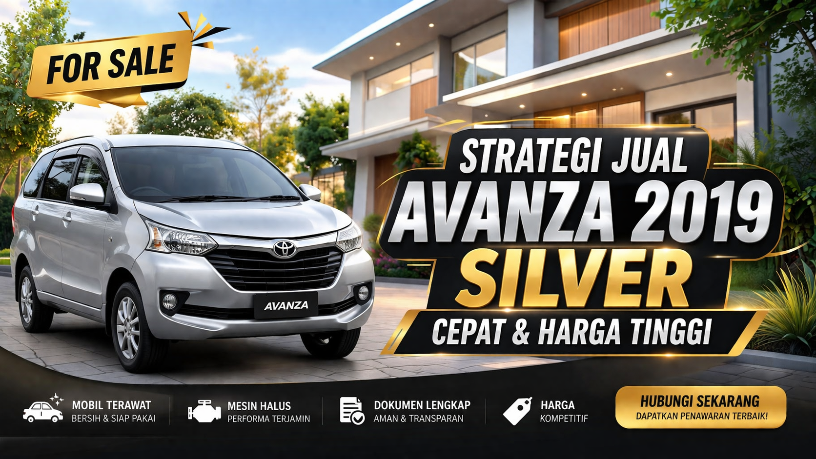 “Strategi Jual Avanza 2019 Silver Cepat & Harga Tinggi”