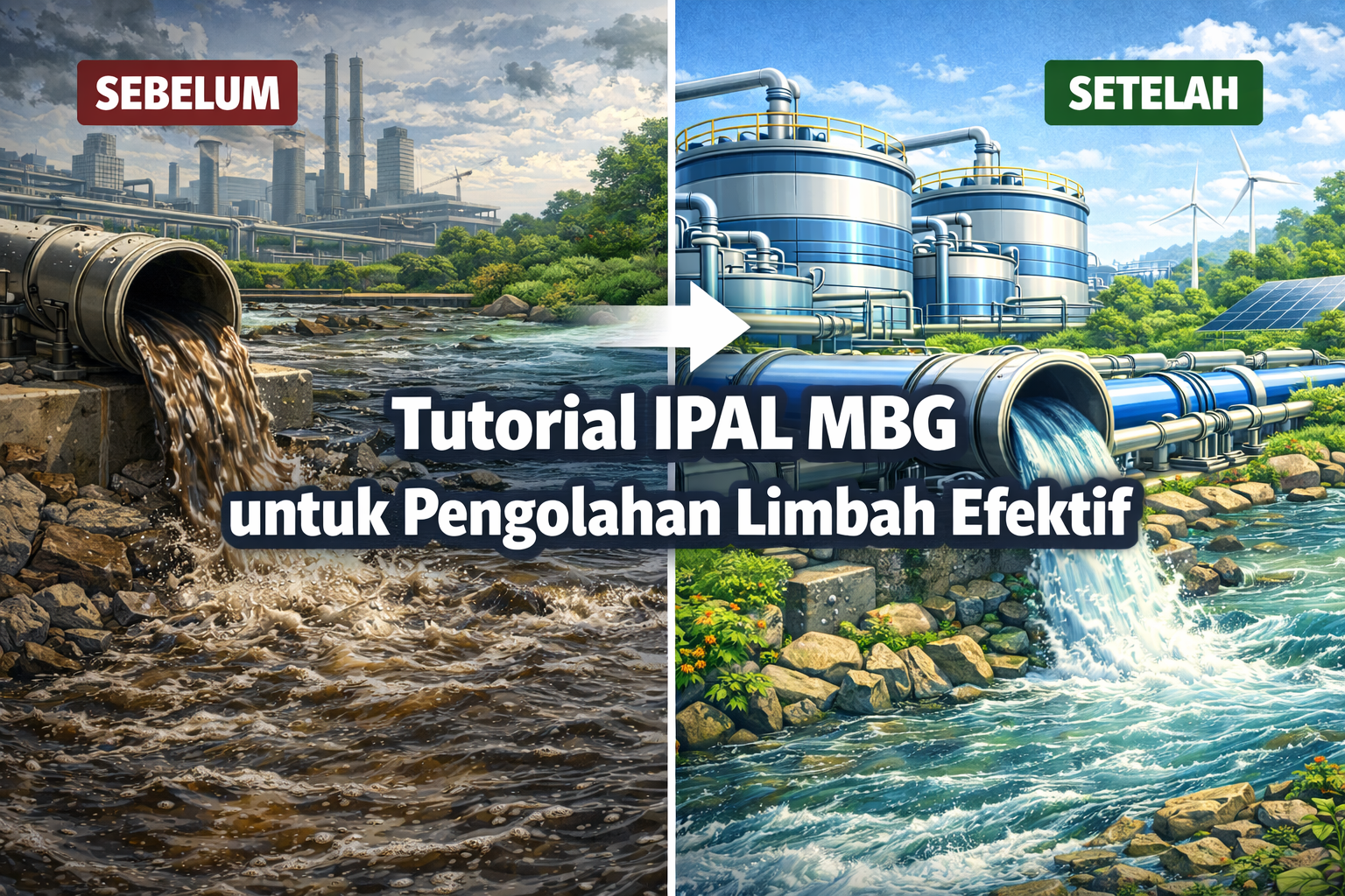 Tutorial IPAL MBG untuk Pengolahan Limbah Efektif