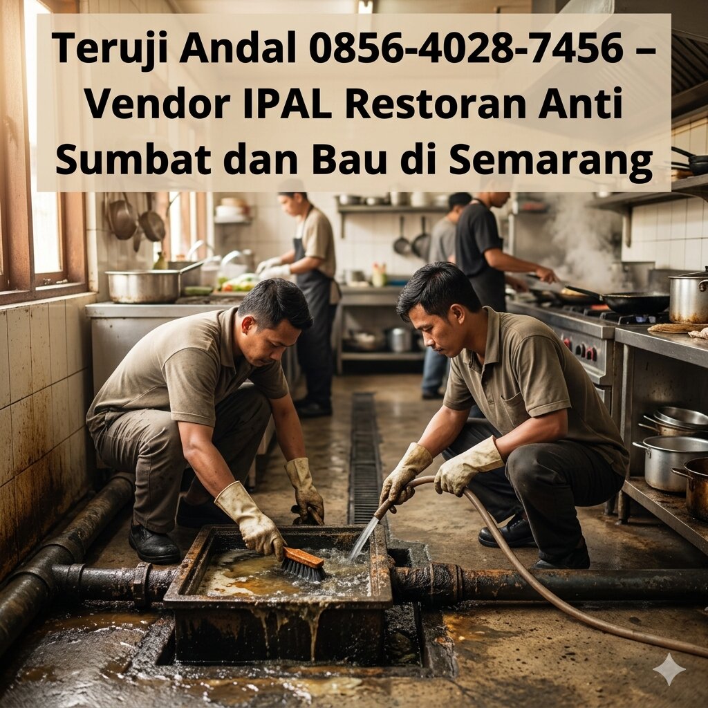 Vendor IPAL Restoran Anti Sumbat dan Bau di Semarang (1)