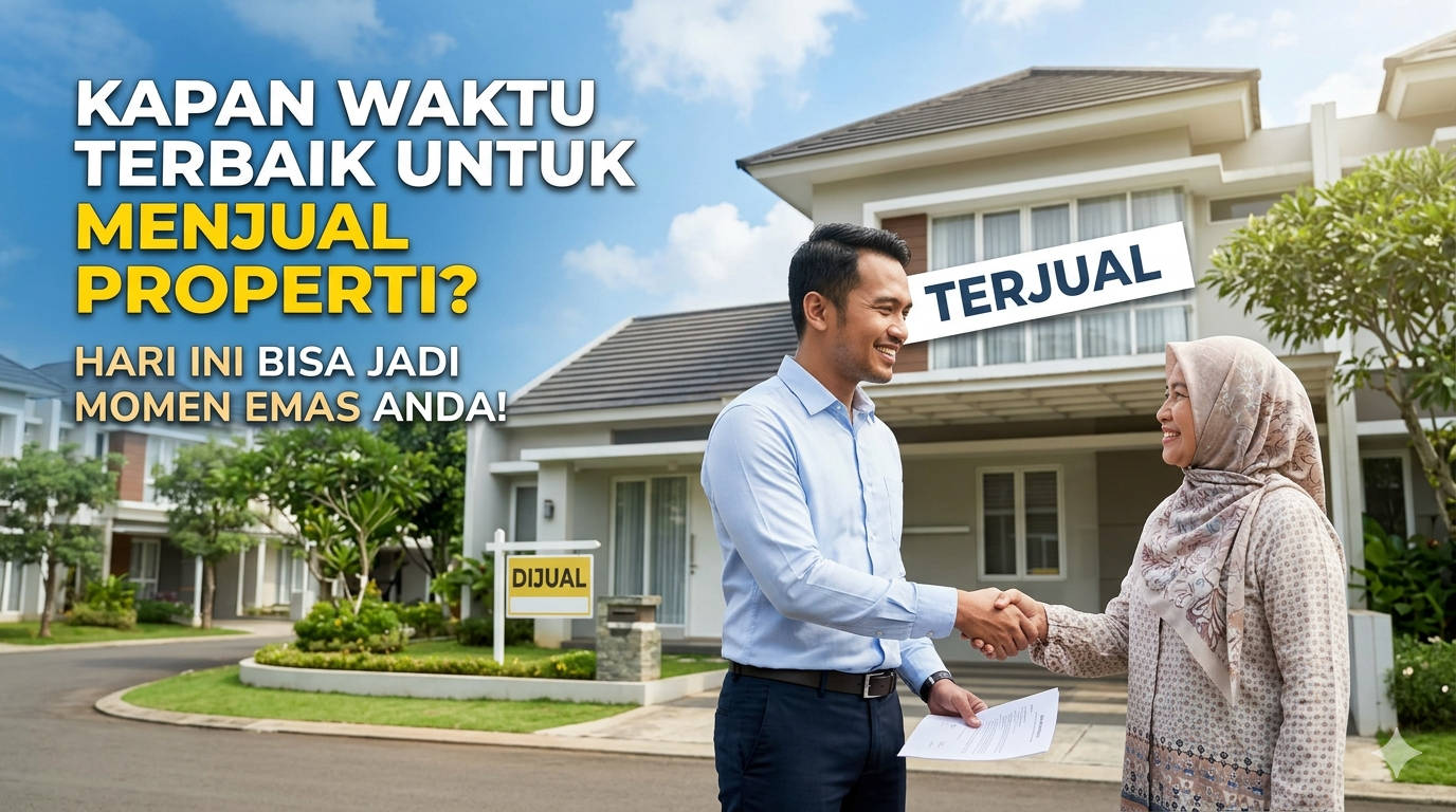 Waktu terbaik menjual properti