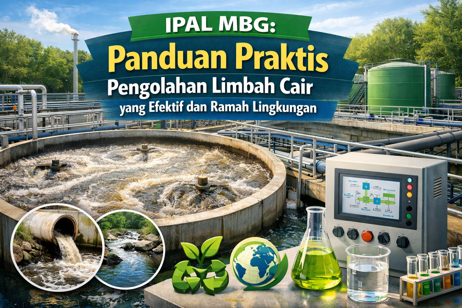 IPAL Mbg: Panduan Praktis Pengolahan Limbah