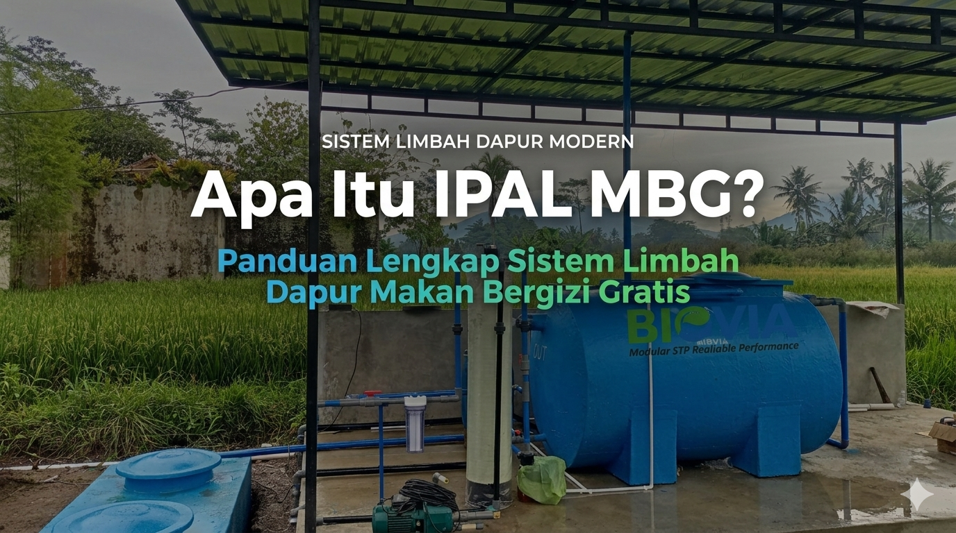 Apa Itu IPAL MBG? Panduan Lengkap Sistem Limbah Dapur Makan Bergizi Gratis