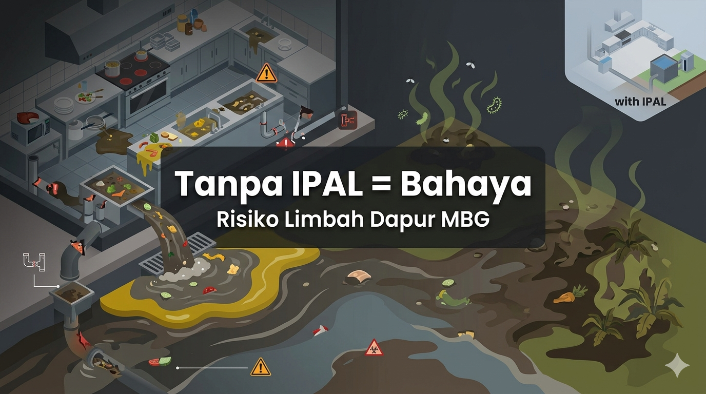 Apa yang Terjadi Jika Dapur MBG Tidak Menggunakan IPAL? Ini Risikonya