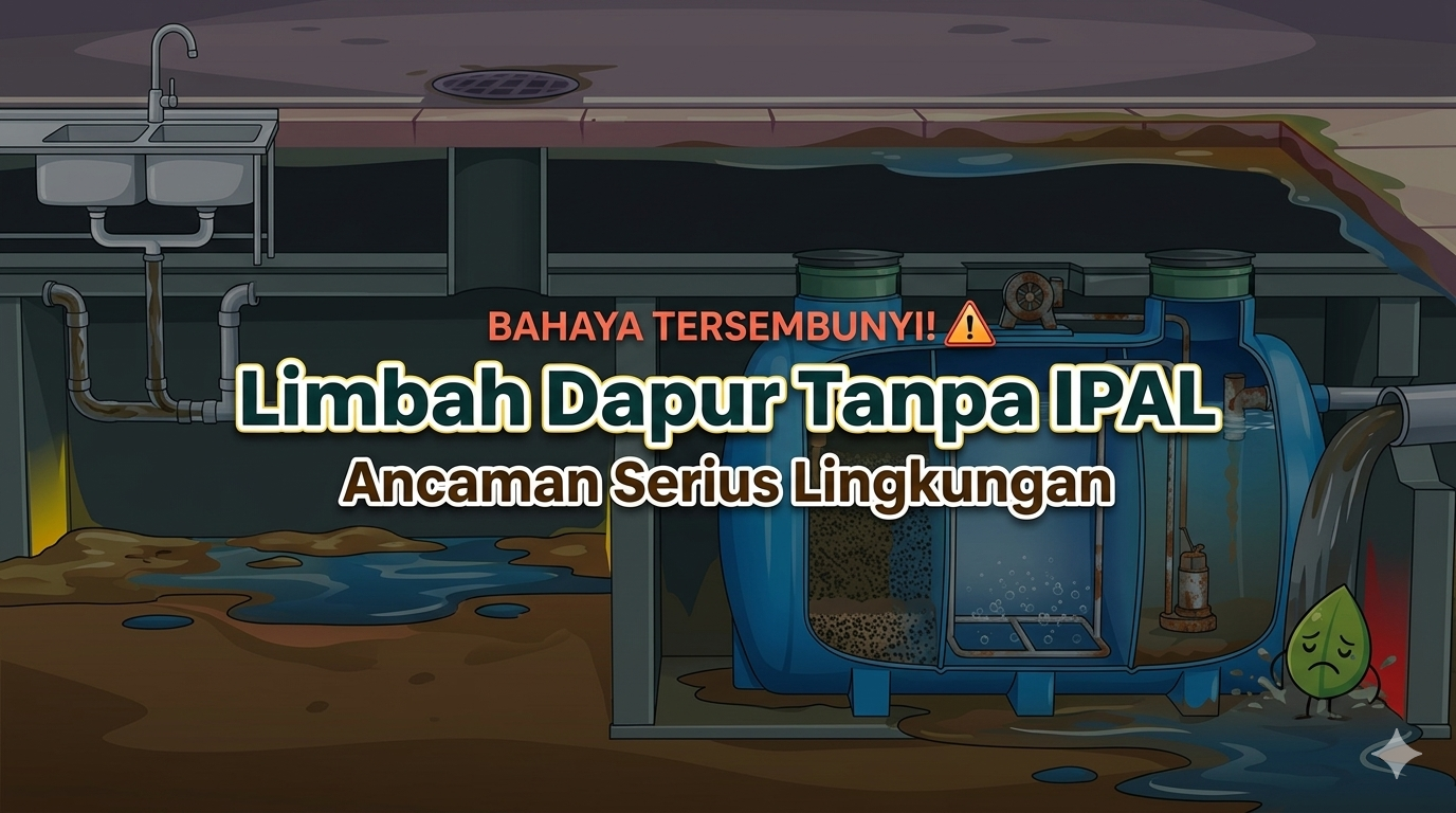 Dampak Limbah Dapur MBG Tanpa IPAL: Ancaman Serius bagi Lingkungan