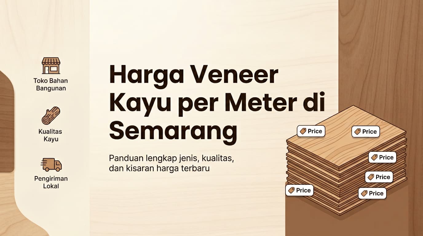 harga veneer kayu per meter di semarang