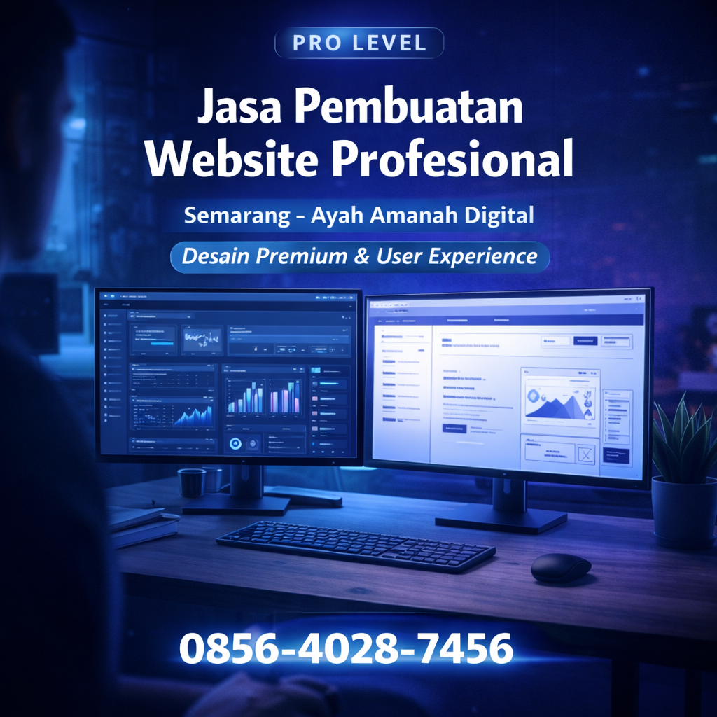 PRO LEVEL | 0856-4028-7456 Jasa Pembuatan Website Profesional di Semarang - Ayah Amanah Digital