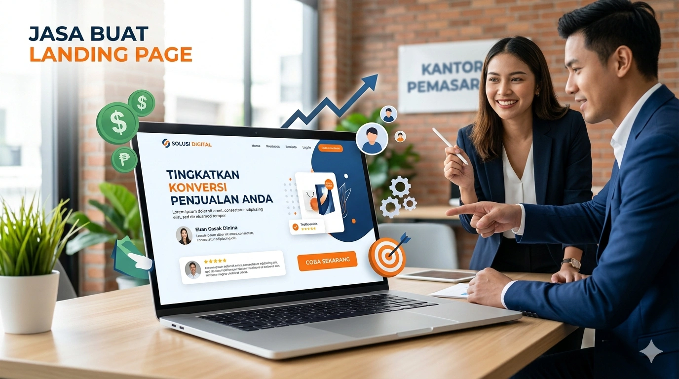 Jasa Buat Landing Page Profesional untuk Melejitkan Penjualan Anda