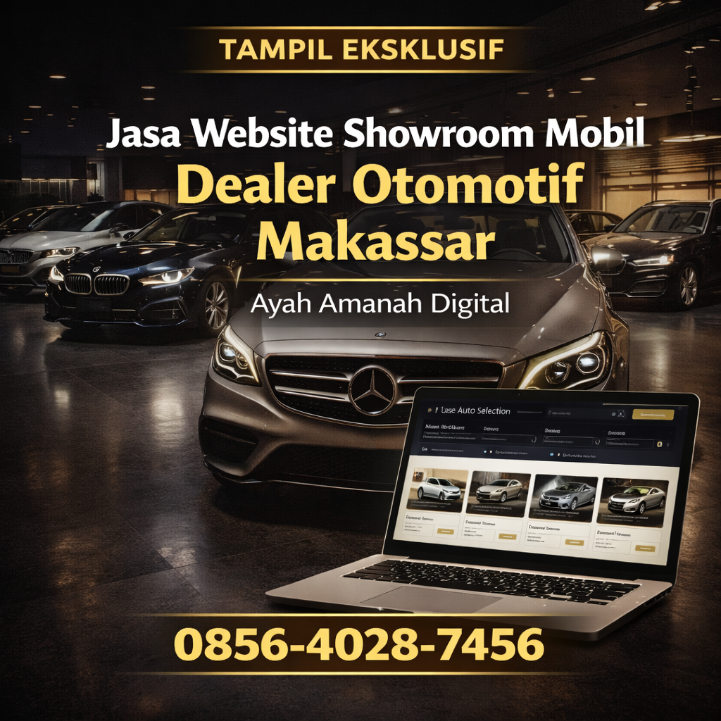 Tampil Eksklusif | 0856-4028-7456 | Jasa Pembuatan Website Showroom Mobil dan Dealer Otomotif di Makassar - Ayah Amanah Digital