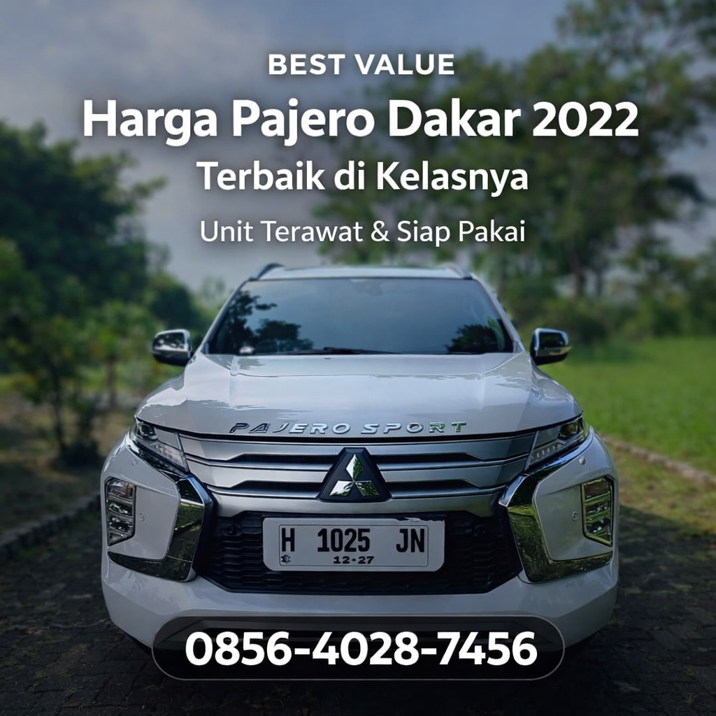 Best Value | 0856-4028-7456 Harga Mobil Second Mitsubishi Pajero Sport Dakar 2022 di Semarang